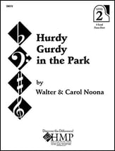 Hurdy Gurdy in the Park piano sheet music cover